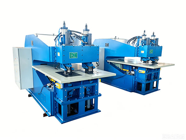 Built-in Strip Feeding Unit Double-headed Automatic Veneer Patching Machine